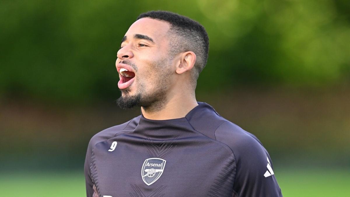 Arsenal striker Gabriel Jesus